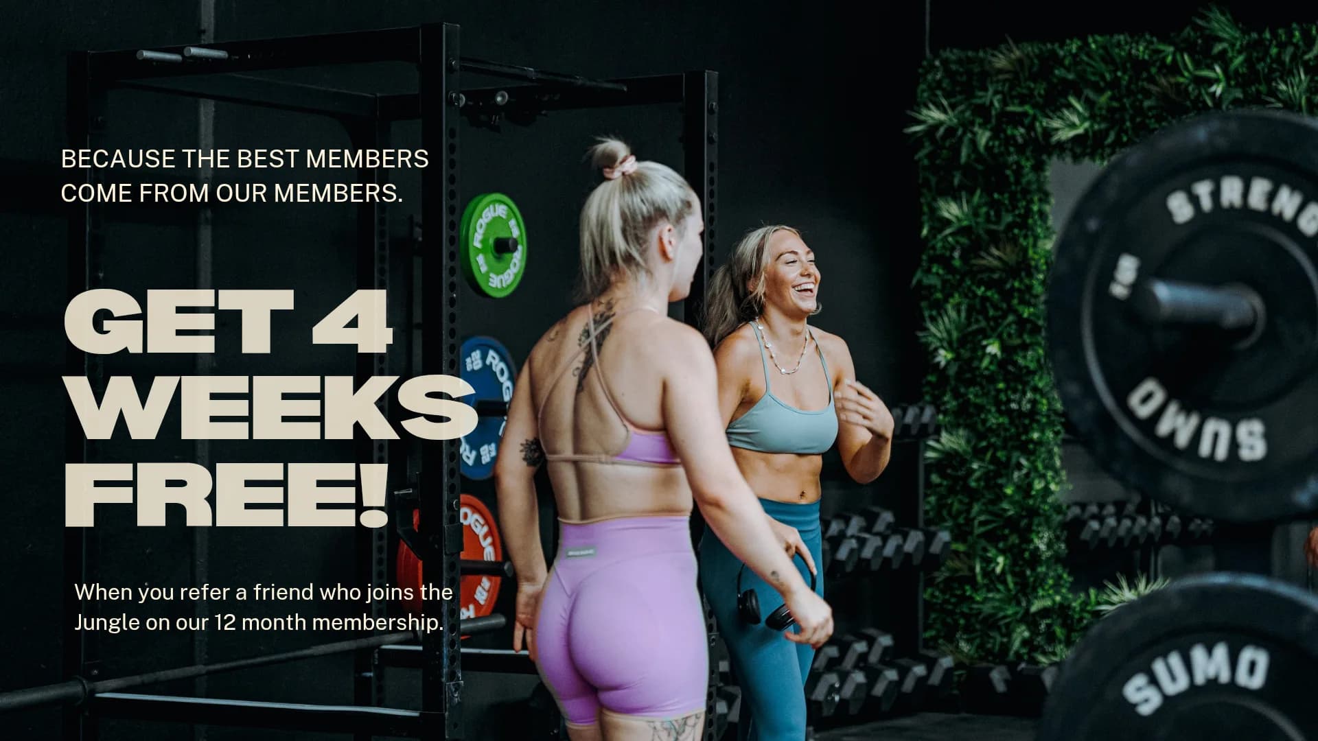 Refer a friend to Iron Jungle