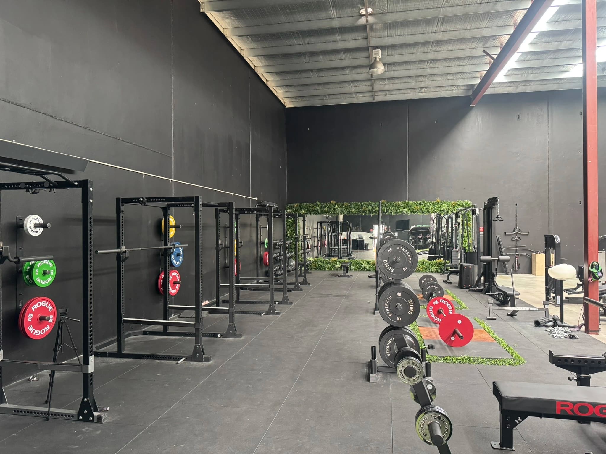 Iron Jungle gym training floor in Bridgewater, Hobart Tasmania