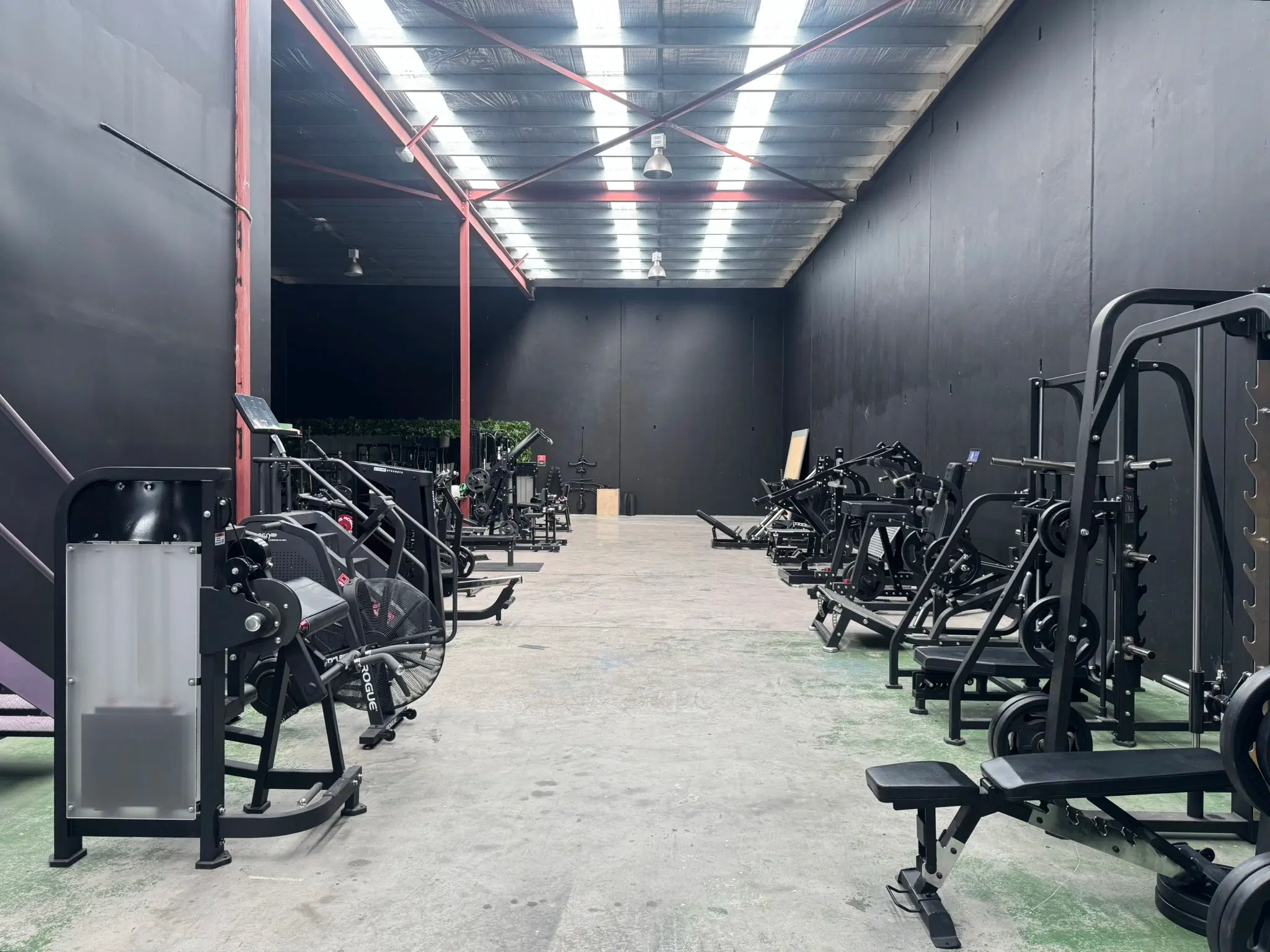 Iron Jungle Gym Background